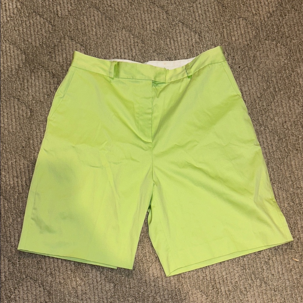 Lily Pulitzer Women's Lime Green Shorts
